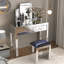 Coiffeuse Mirror, coiffeuse 2 tiroirs