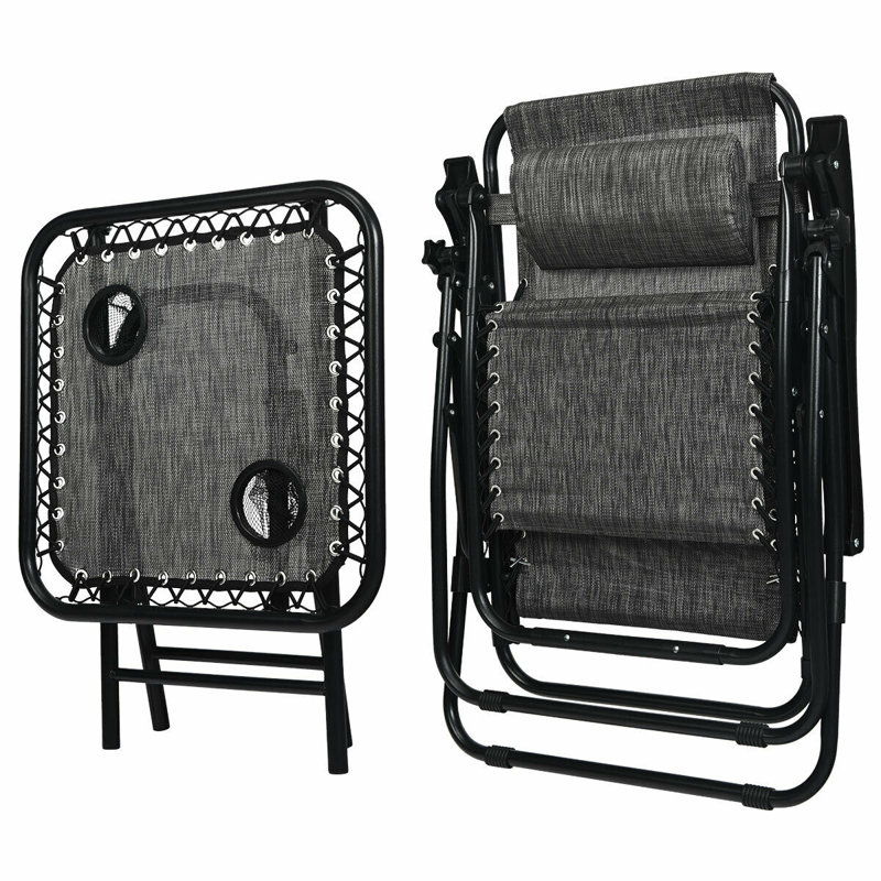 Fauteuil inclinable zéro gravité Pedersen, Gris