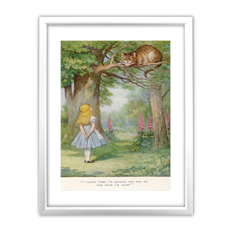 Arthur Rackham - Single Picture Frame Print, White