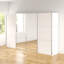 Caouette 4 Door Manufactured Wood Wardrobe-21395999