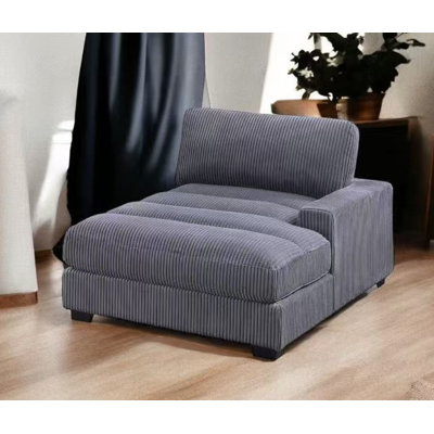 Alberico Upholstered Chaise Lounge by Latitude Run