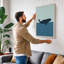 Whale in Open Water Minimalist - Wrapped Canvas-800362795-800362787