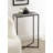 Everly Quinn Jaspur Narrow and Metal Rectangle Side Table-1382168555