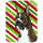 Caroline's Treasures Boxer Candy Cane Holiday Christmas Glass Cutting ...