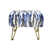 Blue Faux Fur is out of stock selected
