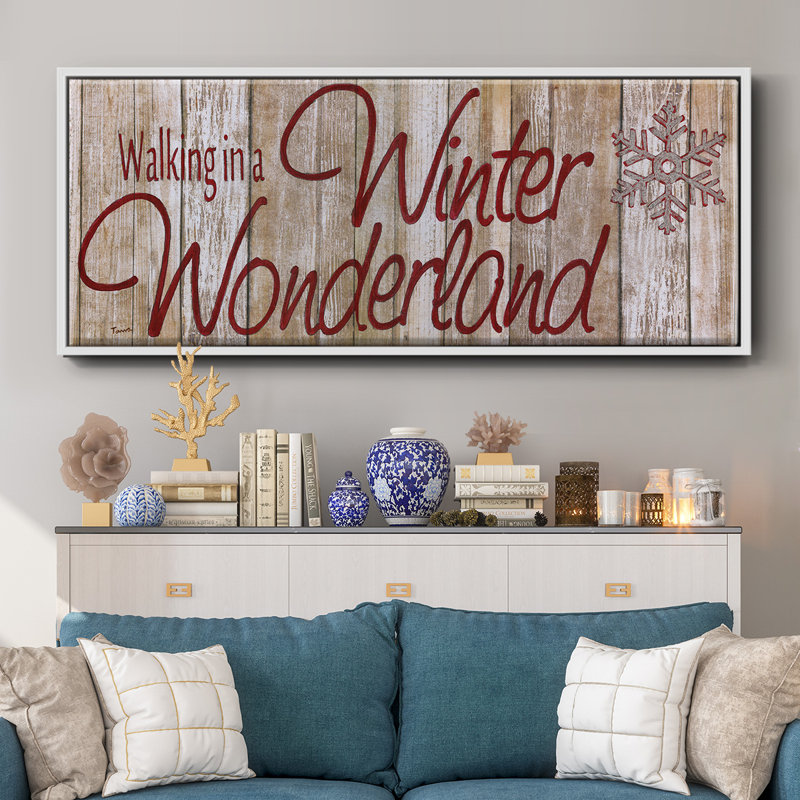 Winter Wonderland- Framed Canvas