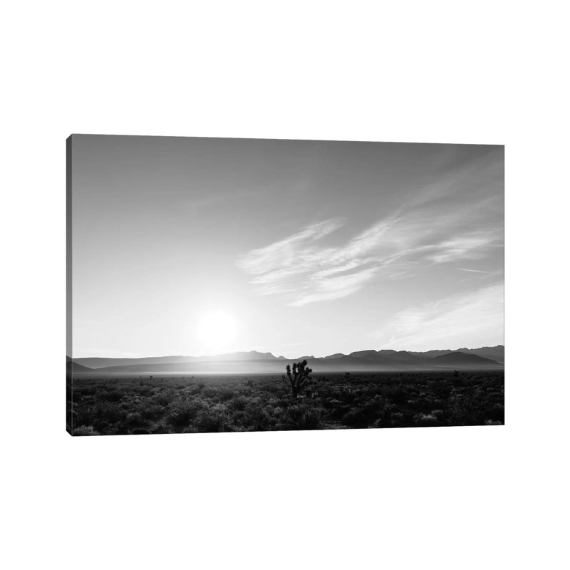 Nevada Desert Sunrise IV by Bethany Young - Print on Canvas, Wrapped Canvas, 101.6cm H x 152.4cm W x 3.81cm D