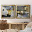 Uptown Tempo I - ensemble de 2 peintures sur toile encadrées-576699544-576699545