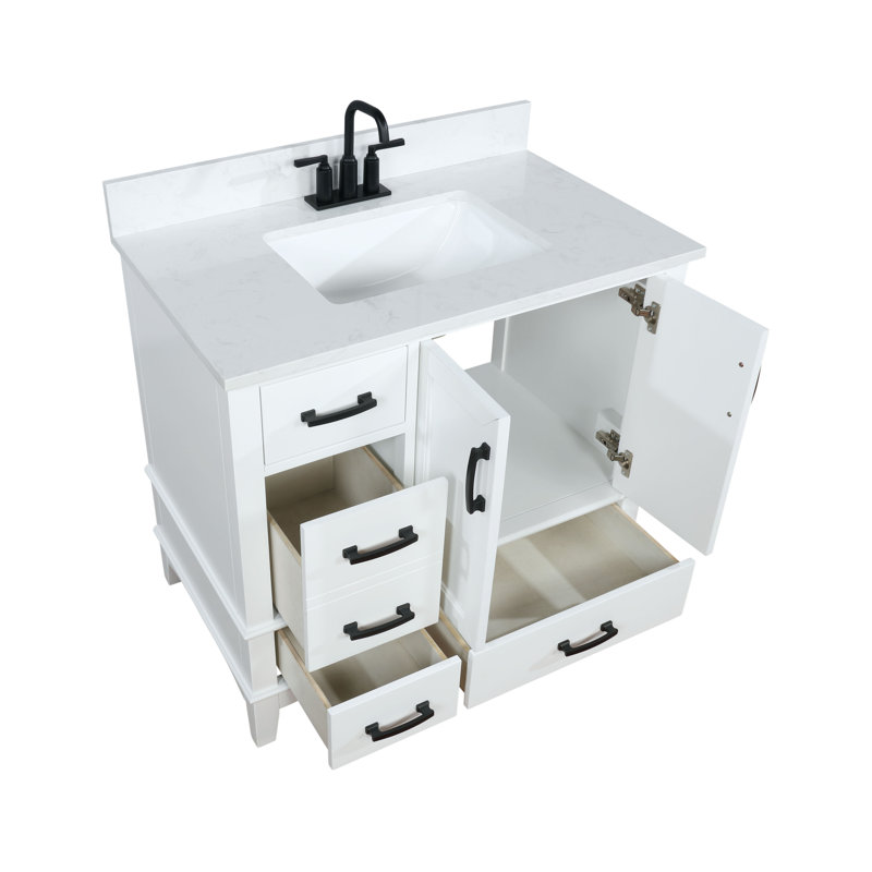 Ensemble de meuble-lavabo simple 36 po Aleeshia