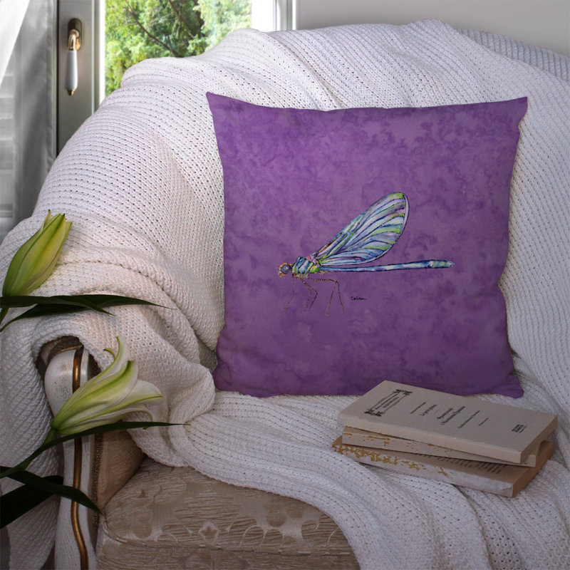 Housse et insert de coussin extérieur Dragonfly, H 18 po x l 18 po x P 5,5 po