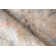 Laureno Silk Geometric Area Rug in Silver Blue