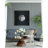 40" X 40" Square Carved Mirror With Pleated Design With Iron Frame, Neutral Colorway Wall Decor For Living Room Bathroom Entryway-555369938