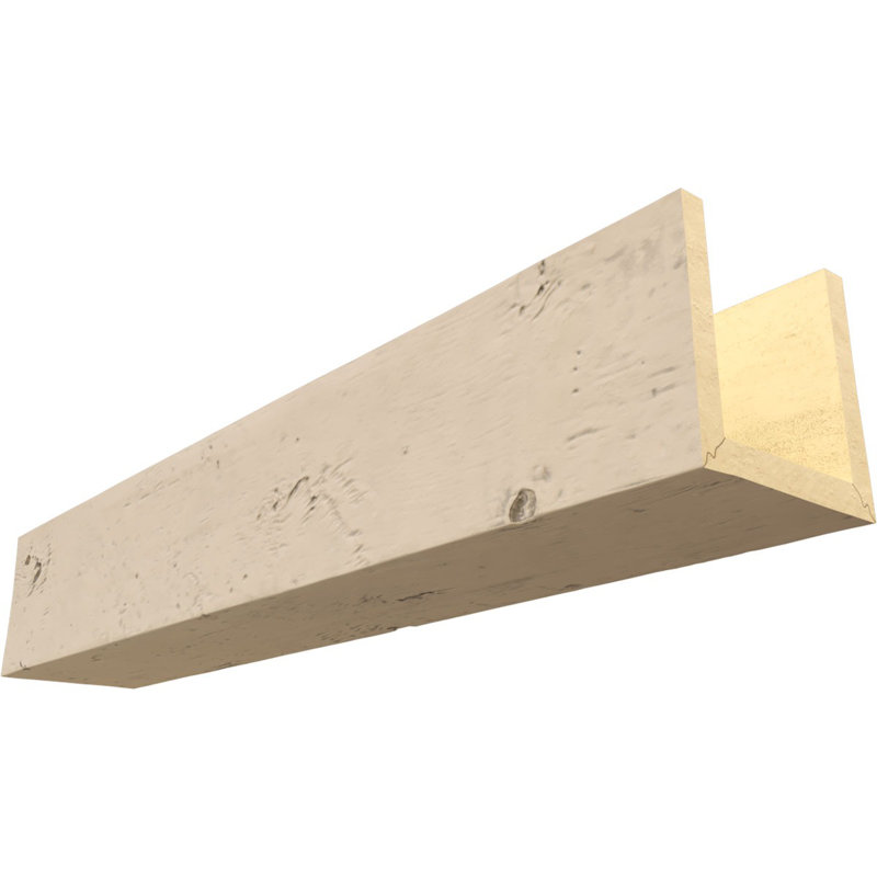 Poutre de plafond Knotty Endurathane, Bois flottant, 10"H x 6"W, L 8 pi