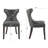 Saphron 19.5'' H Tufted Faux Leather Upholstered Side Chair-2112315157-2132709626