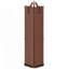 Vitrine de coin, vitrine (ampoule E26 non incluse), vestibule