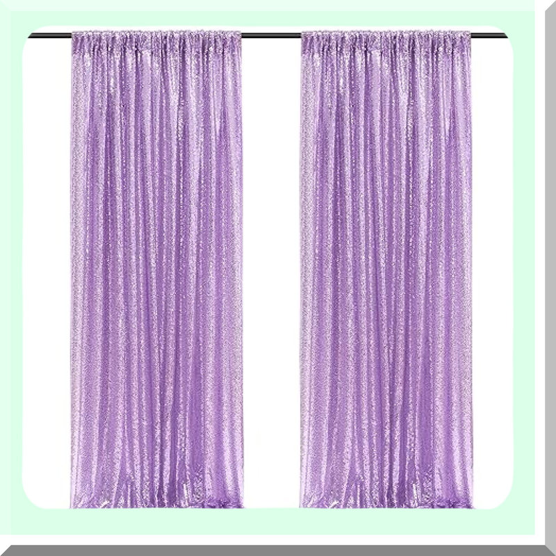 Glitter Sequin Photo Backdrop for Events