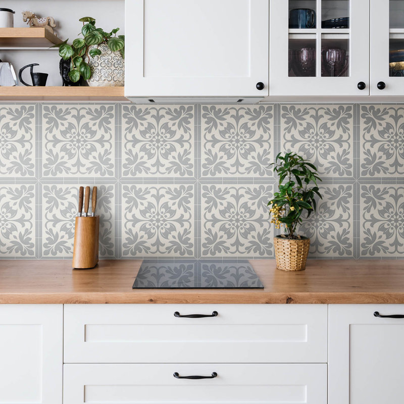 Ausia 30x30 cm Pvc Mosaic Sheet in Grey