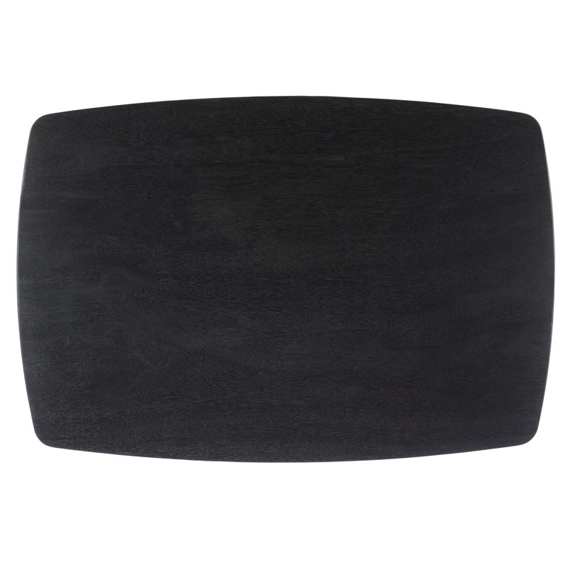 Barnard Rectangle Wood Coffee Table, Black