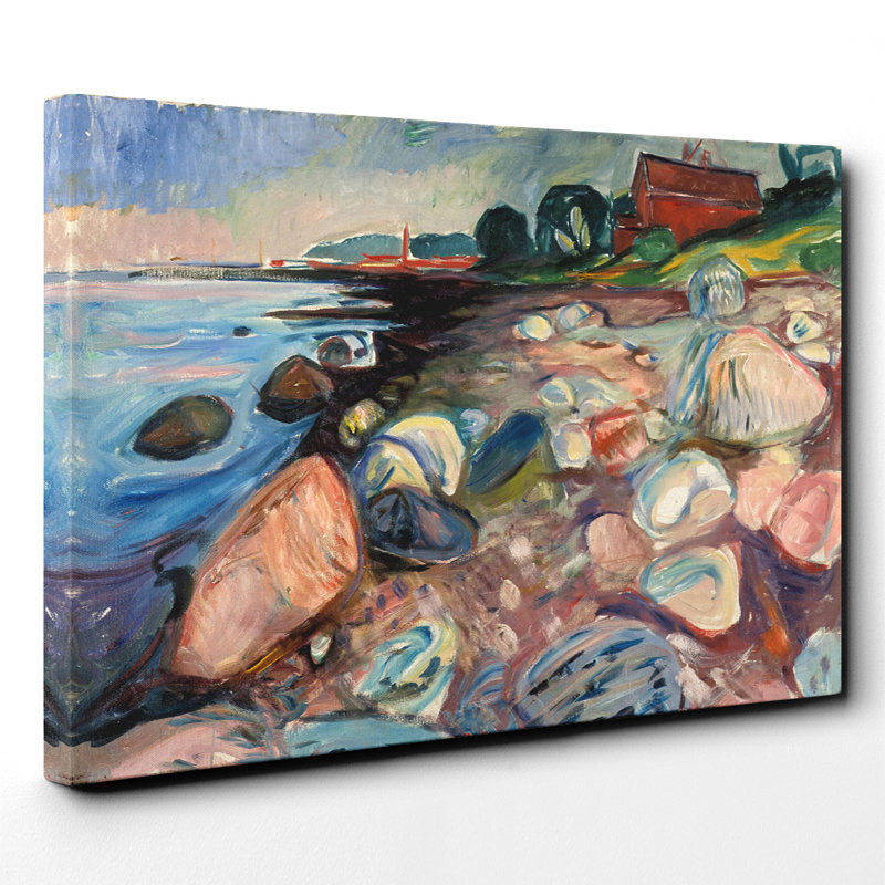 Edvard Munch - Wrapped Canvas Painting, 70cm H x 100cm W
