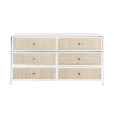 TIERRA 6 - Drawer Solid Wood Dresser
