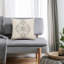 Coussin décoratif à médaillon contemporain 100% coton-560642681