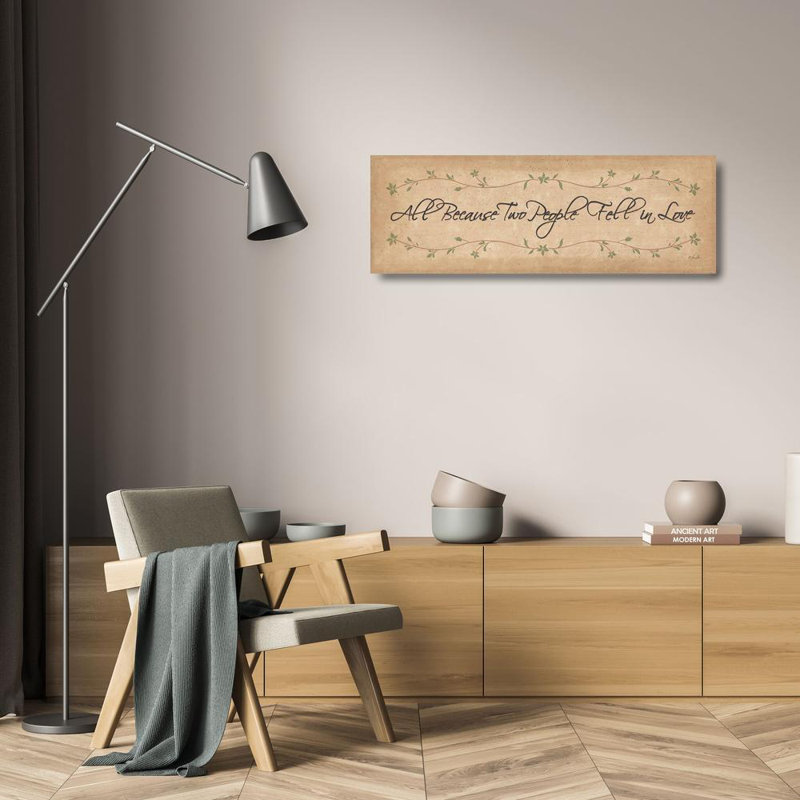 Art encadré sur toile tendue par Trinx Rader, Lauren, H 11 po x l 24 po
