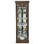Delia Solid Wood Lighted Curio Cabinet-1383058754