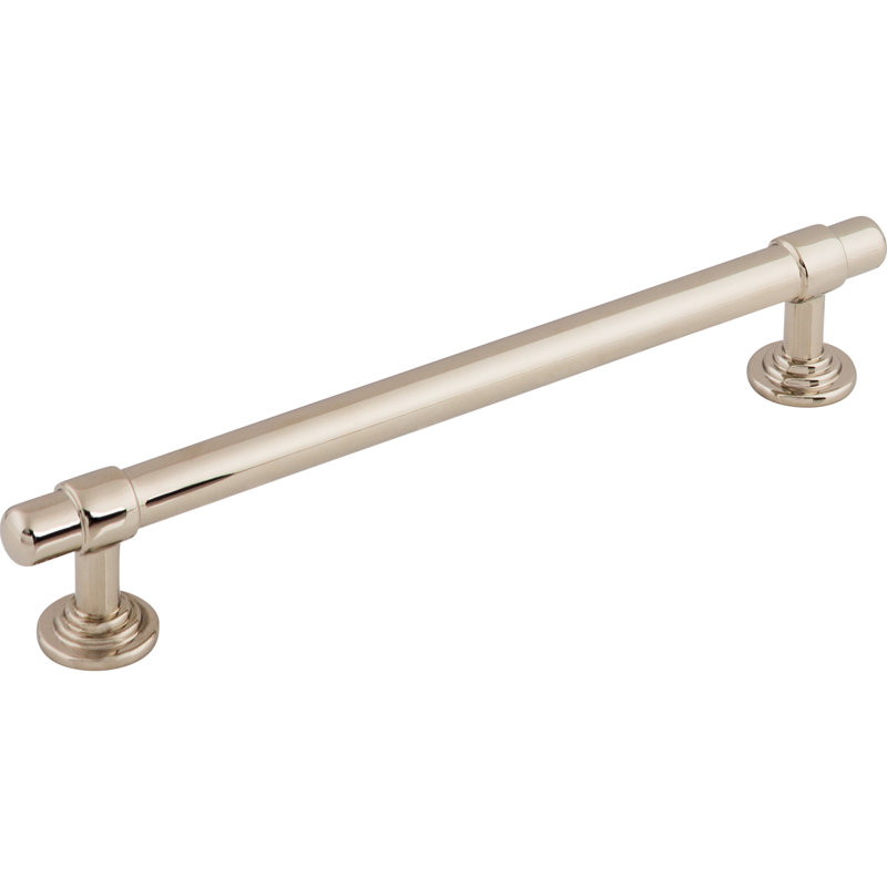 Ellis Bar Pull, Polished Nickel, 6 5/16" Center to Center
