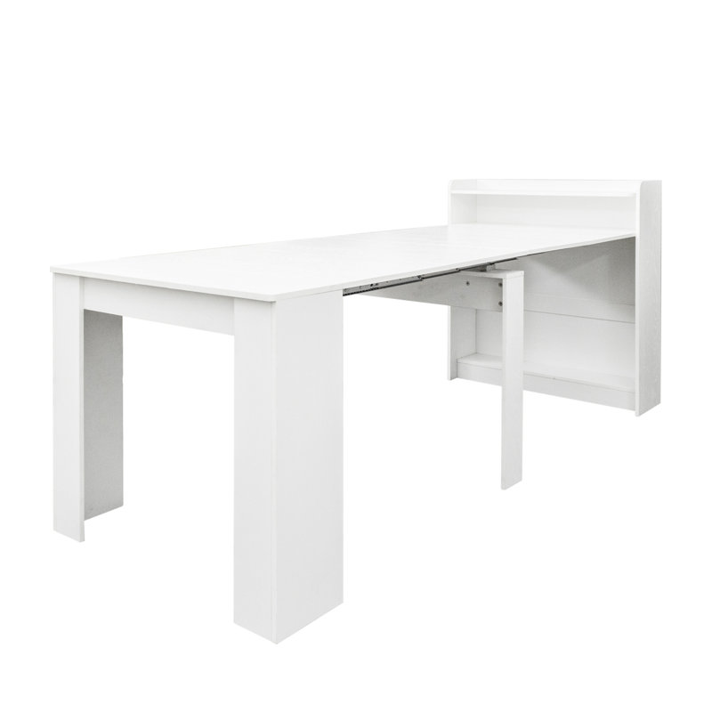 Table de salle à manger extensible moderne avec rangement