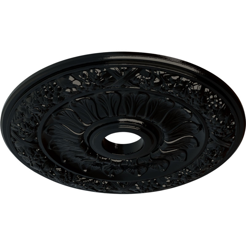 Swindon Ceiling Medallion, Black Pearl