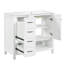 Meuble-lavabo simple 36 po avec plateau en céramique Stellamae-80319670