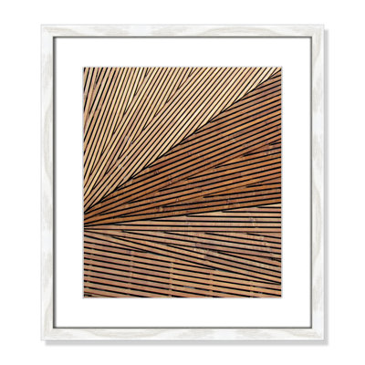 Fayette "Geometric Wood Panel 1" Print