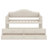 Daybed with Trundle, 2 Storage Drawers and Upholstered Button Tufted Backrest for Living Room, Bedroom and Guest Room-1909087696