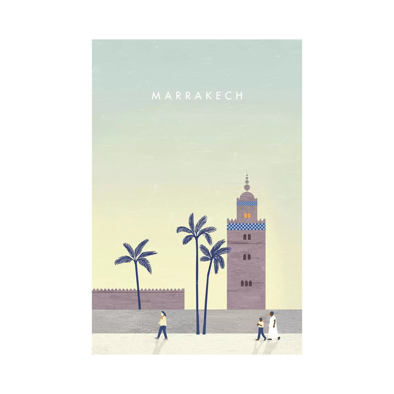 Marrakech by Katinka Reinke - Wrapped Canvas Print, 152.5 cm H x 101.5 cm W