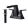 Centerset 2-handle Bathroom Faucet with Drain Assembly