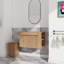 Meuble-lavabo de 30 pouces avec tablette ouverte, KD-PACKING- (meuble-lavabo seulement, sans lavabo)