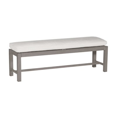 Banc en aluminium 60 po Club - Huître