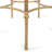 Bonnifait Antique Gold  Round Side Table