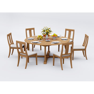 Ensemble repas d'extérieur rond 72 po L Osborne