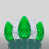 Green/Cool White