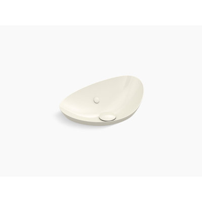 Veil® Ceramic Specialty Vessel Bathroom Sink with Overflow