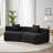 Curved Sectional Sofa With 2 Pillows-1275580715