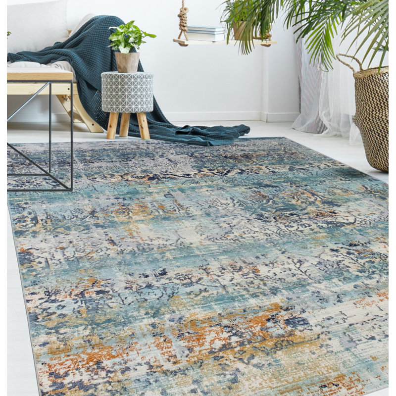 Ziebarth Oriental Indoor Rug, Rectangle 7'10" x 10'1"