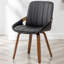 Chaise rembourrée en similicuir Kelham -525314974