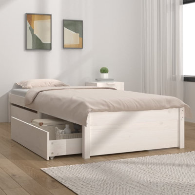 Bed Frame with Drawers