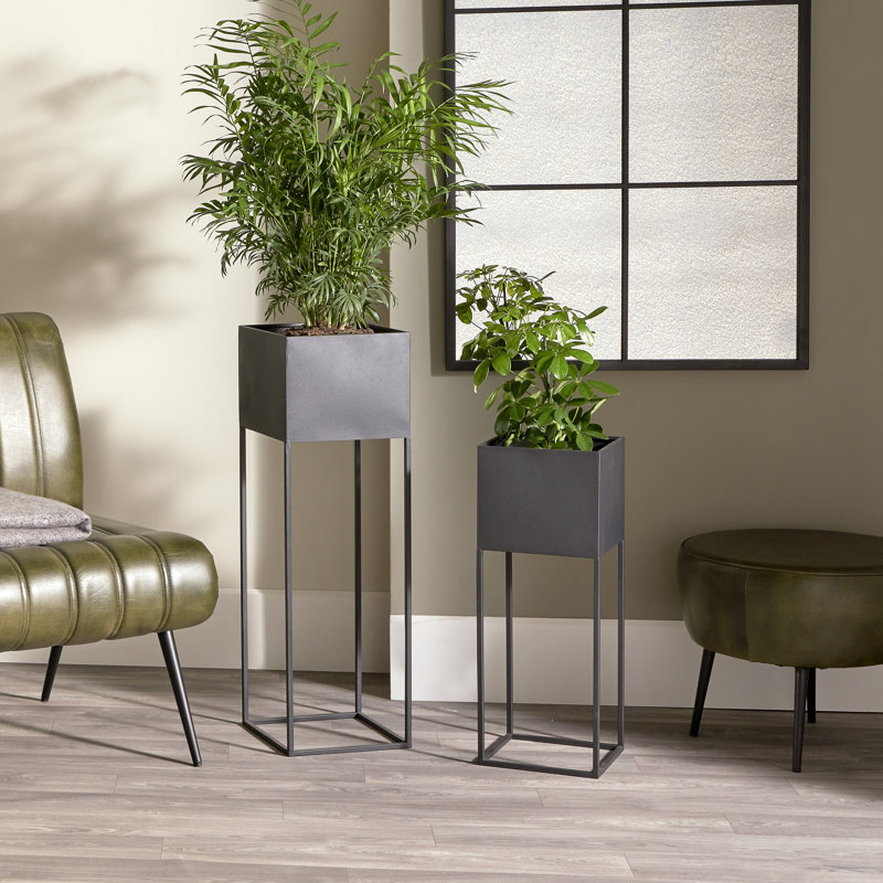 Hanhalyn Metal Pot Planter