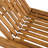 Modern Acacia Wood Outdoor Chaise Lounge With Water-Repellent Cushion & Integrated Headrest, Adjustable & Foldable Design For Patio, Poolside, Garden-955003006