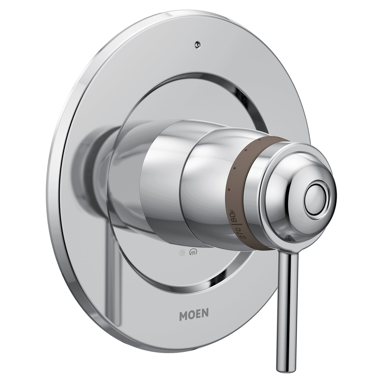 Align ExactTemp Tub and Shower Valve Trim, Chrome