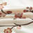7-Pieces Cherry Blossom Floral Embroidery Comforter Set with Sheets-630534563-630534562