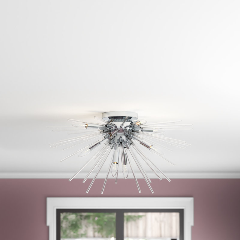 Merrick Glass Flush Mount